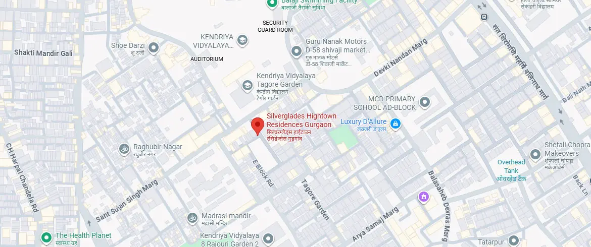 Silverglades Hightown Residences Map